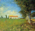 Farmhouse In A Wheat Field 1888 A4 Photo Print