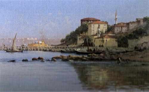 Fausto Zonaro Marmara Sea A4 Photo Print