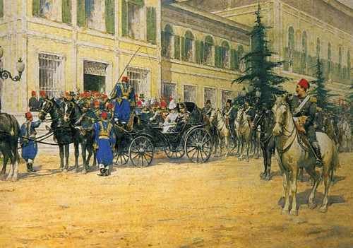 Fausto Zonaro Ottoman Soldiers A4 Photo Print