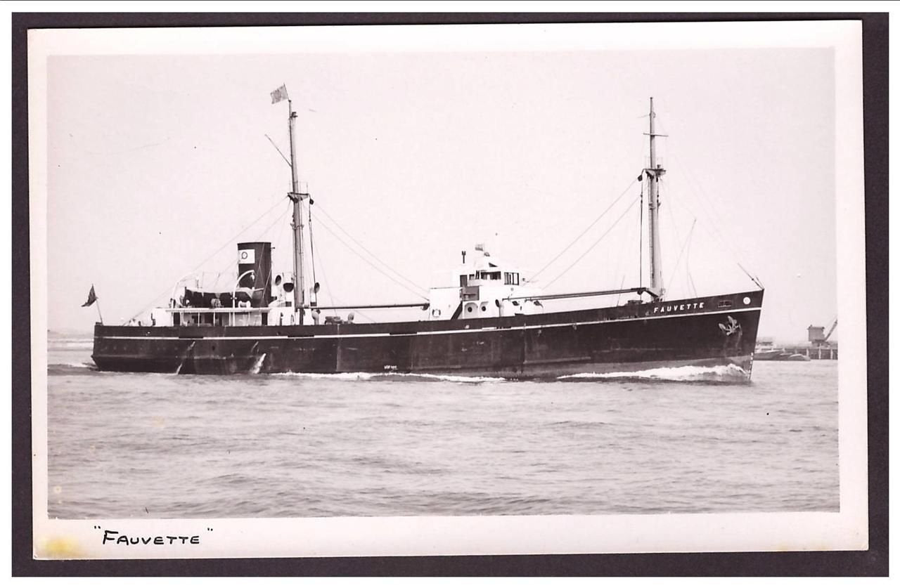Fauvette 1935 Steam ship A4 Photo Print