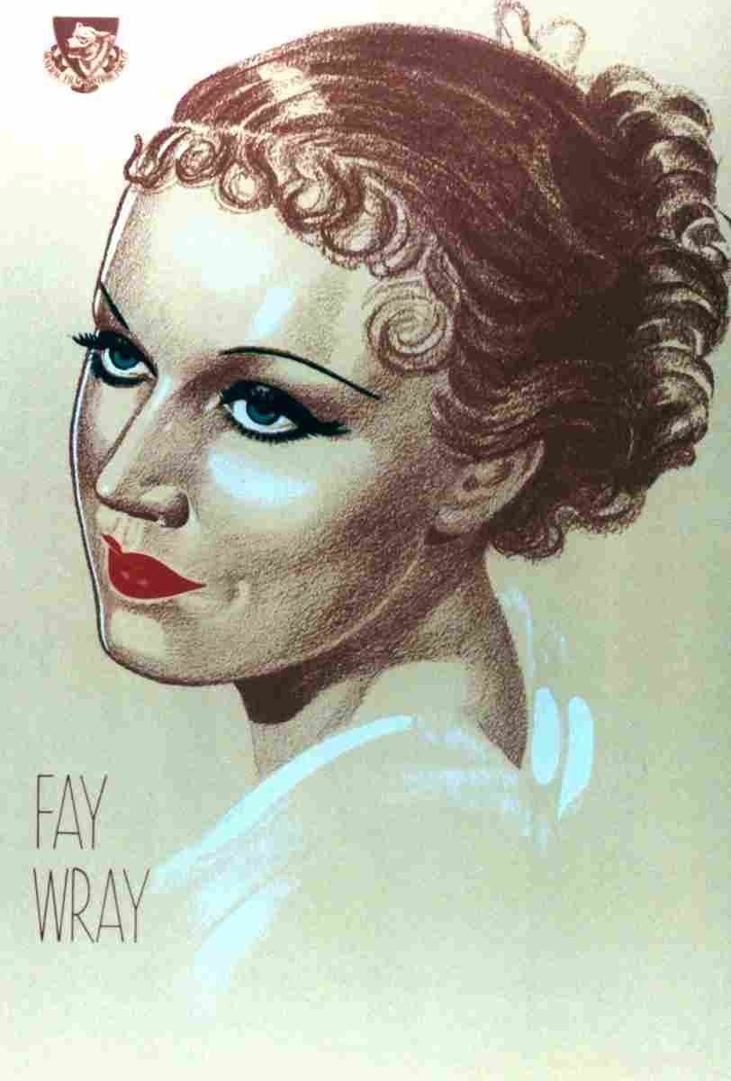 Fay Wray Magazine Cover 2 film star poster A4 Photo Print