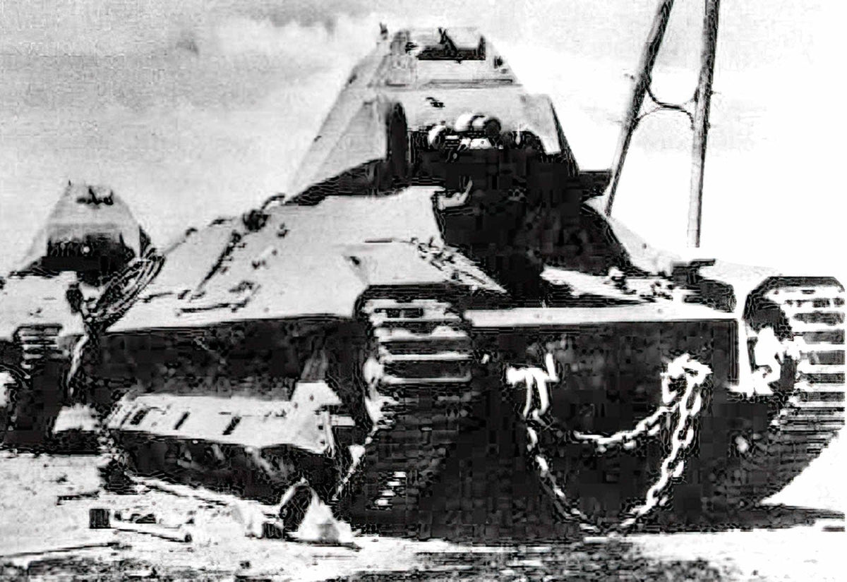 Fcm 36 Infantry Tank A4 Photo Print