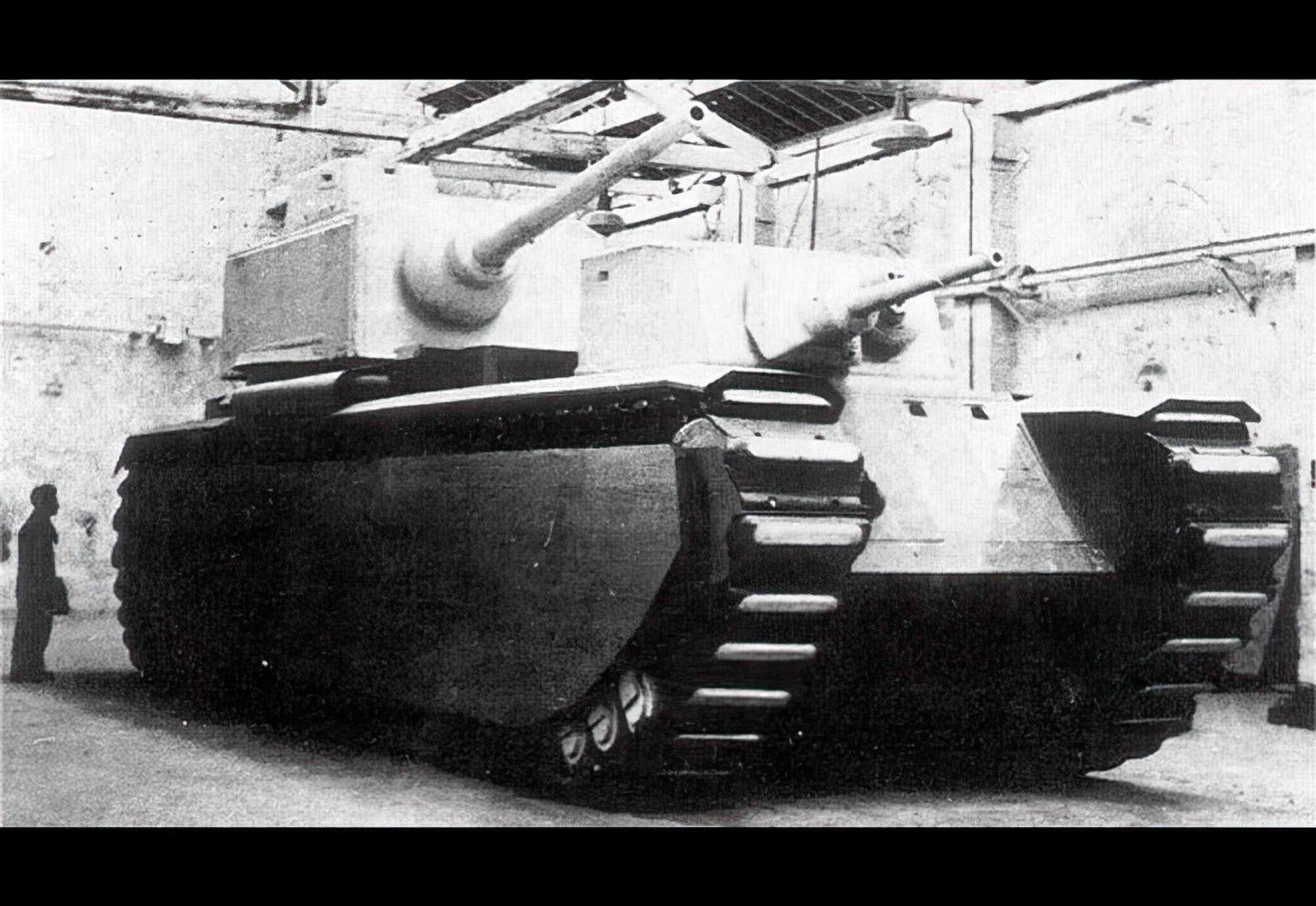 Fcm F1 Super Heavy Tank France A4 Photo Print