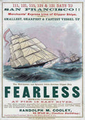 Fearless Clipper Advert A4 Photo Print