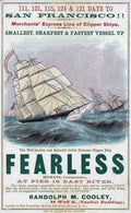 Fearless Clipper Advert Vintage A4 Photo Print