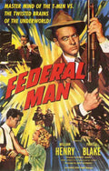 Federal Man 01  film star poster A4 Photo Print