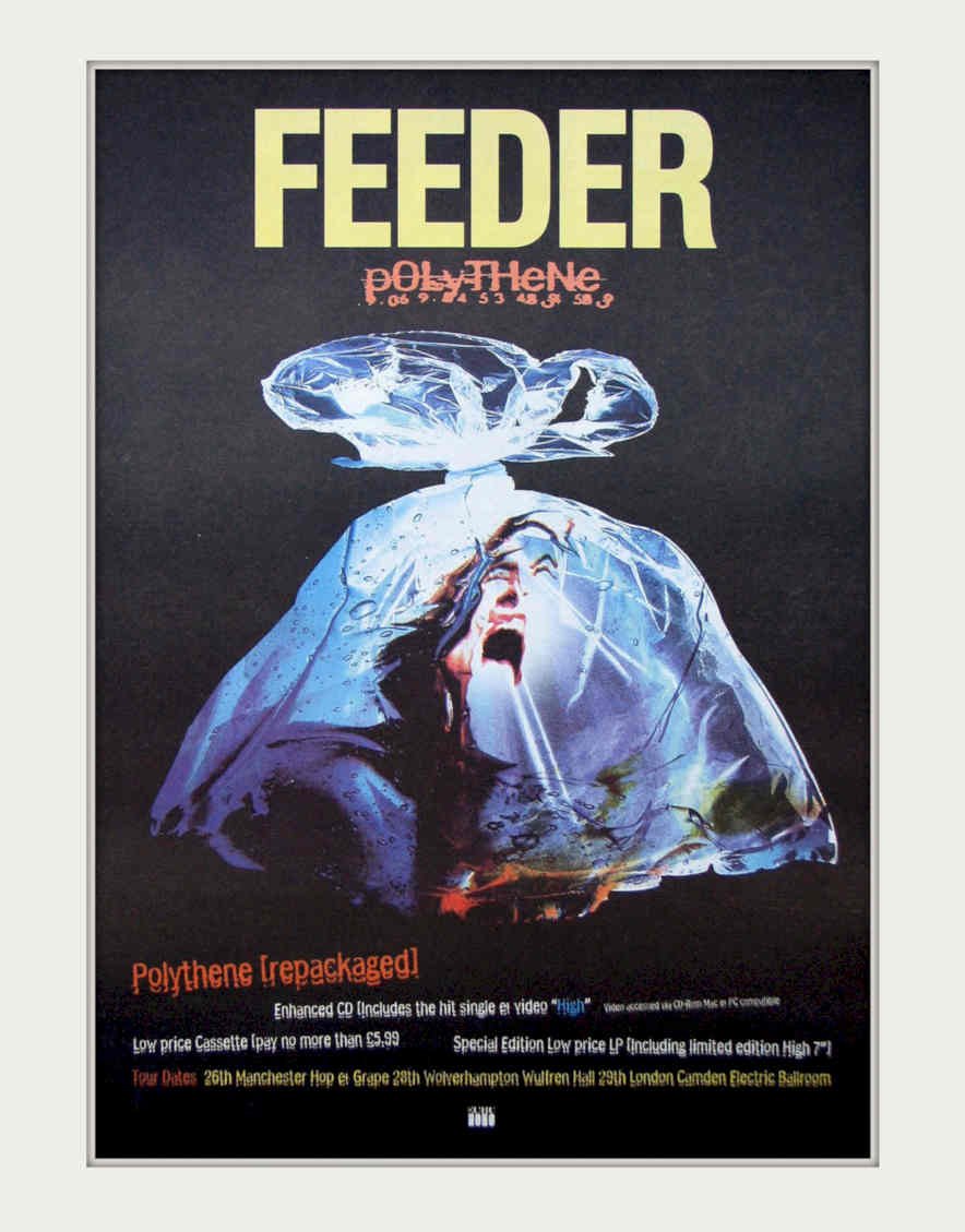 Feeder Polythene Cassette Vintage Retro Advert Poster A4 Photo Print