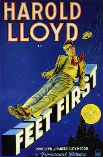  Feet First 03 film star poster A4 Photo Print
