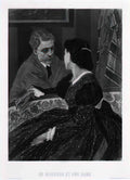 Felicien Rops a gentleman and a lady aurelien scholl and marie colomb Art A4 Photo Print