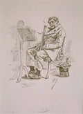 Felicien Rops father muck Art A4 Photo Print