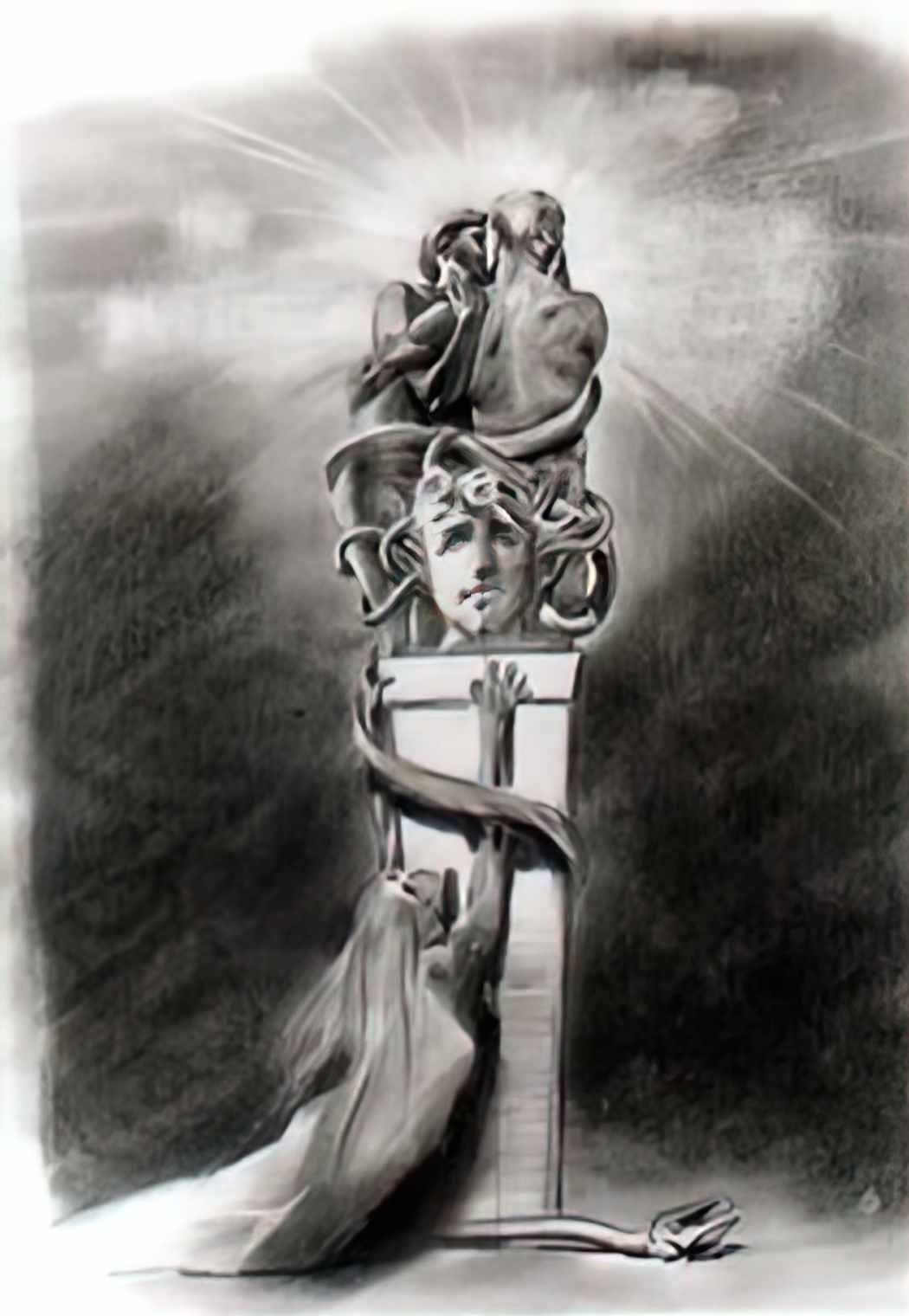 Felicien Rops illustration of les diaboliques Art A4 Photo Print