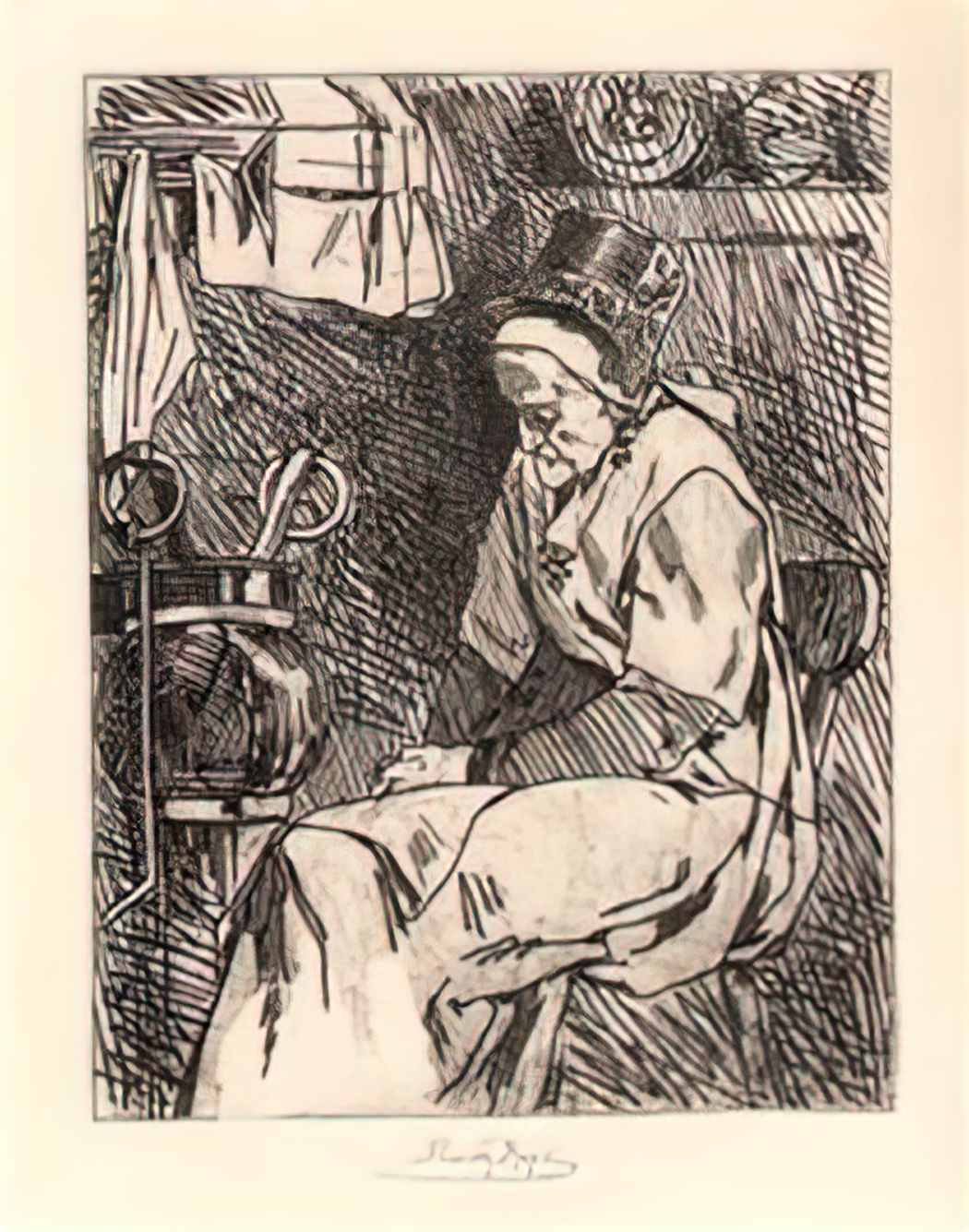 Felicien Rops my aunt johanna Art A4 Photo Print UK