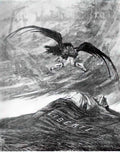 Felicien Rops order reigns in warsaw Art A4 Photo Print