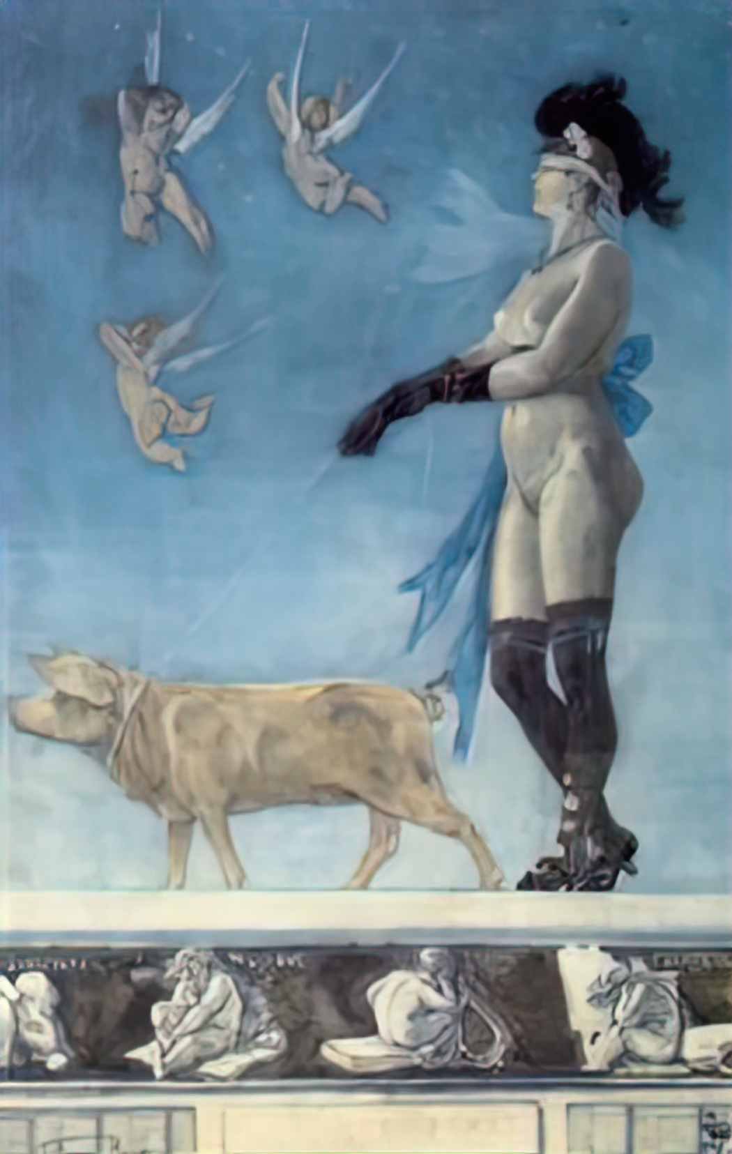 Felicien Rops pornocrates Art A4 Photo Print