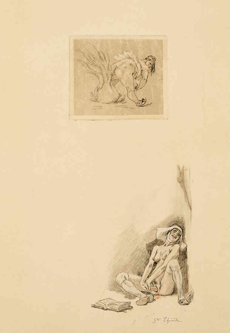 Felicien Rops st therese 2