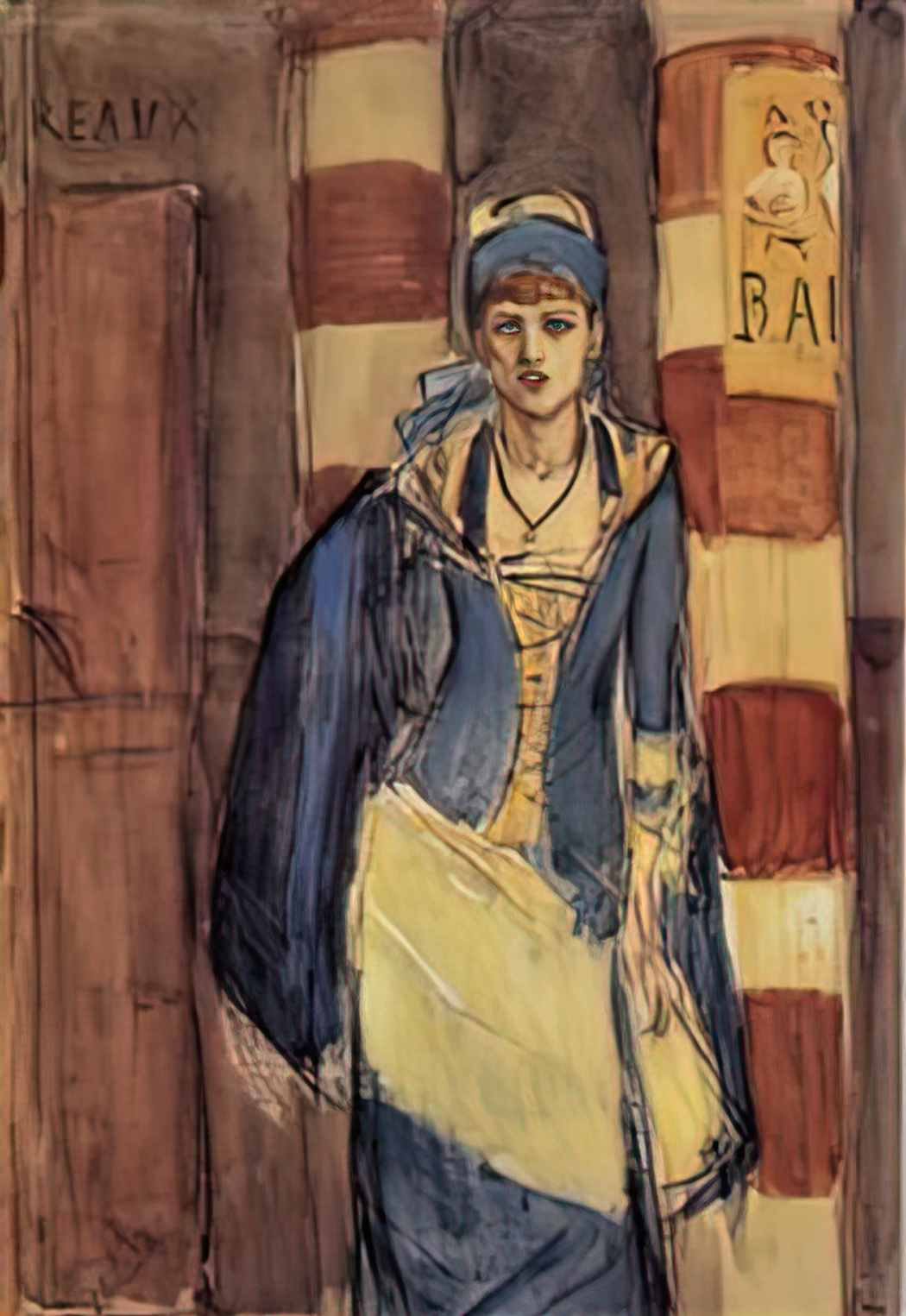 Felicien Rops the absinthe drinker Art A4 Photo Print UK