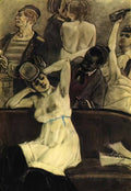Felicien Rops the sailors den Art A4 Photo Print