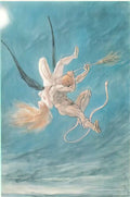 Felicien Rops the satanic removal Art A4 Photo Print UK