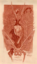 Felicien Rops the sentimental initiation Art A4 Photo Print