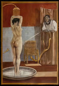 Felicien Rops the shower Art A4 Photo Print UK