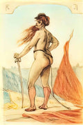 Felicien Rops the social revolution Art A4 Photo Print UK