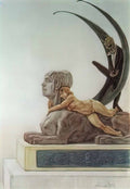 Felicien Rops the sphinx 1882 Art A4 Photo Print UK
