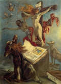 Felicien Rops the temptation of st anthony Art A4 Photo Print