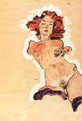 Female Act Egon Schiele A4 Photo Print