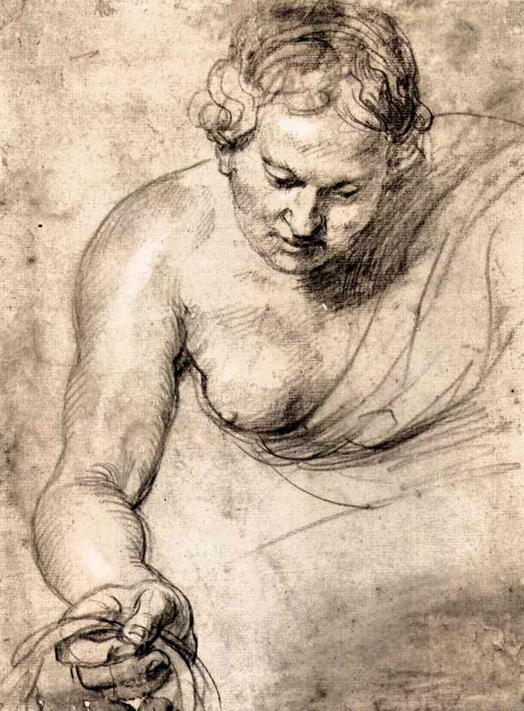 Female Figure Rubens A4 Photo Print