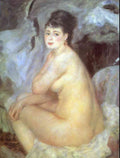 Female Nude Renoir Impressionism A4 Photo Print