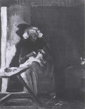 Female Peasant Sewing Nuenen 1885 A4 Photo Print