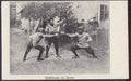 Fencing Germany Fechtstunde In Freien Vintage A4 Photo Print