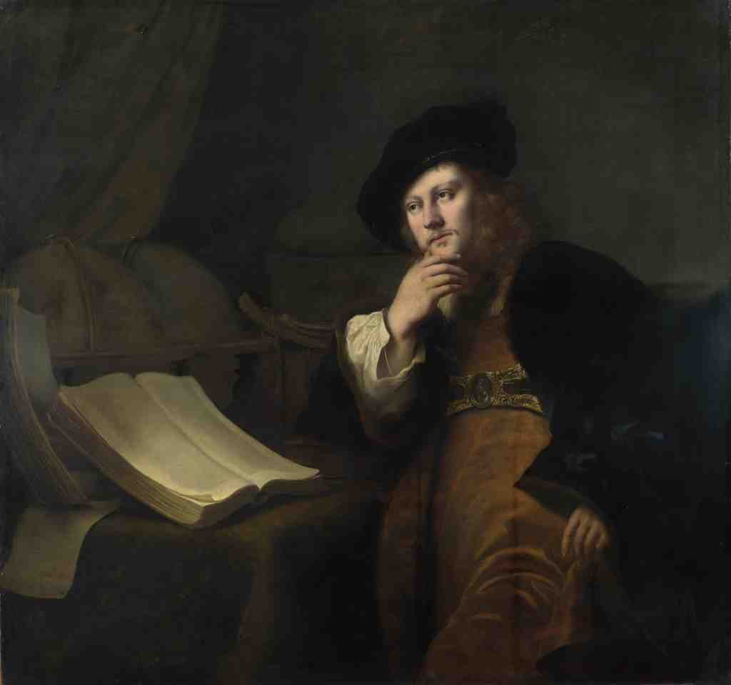Ferdinand Bol An Astronomer A4 Photo Print