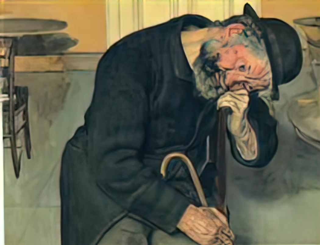 Ferdinand Hodler a troubled soul Art A4 Photo Print