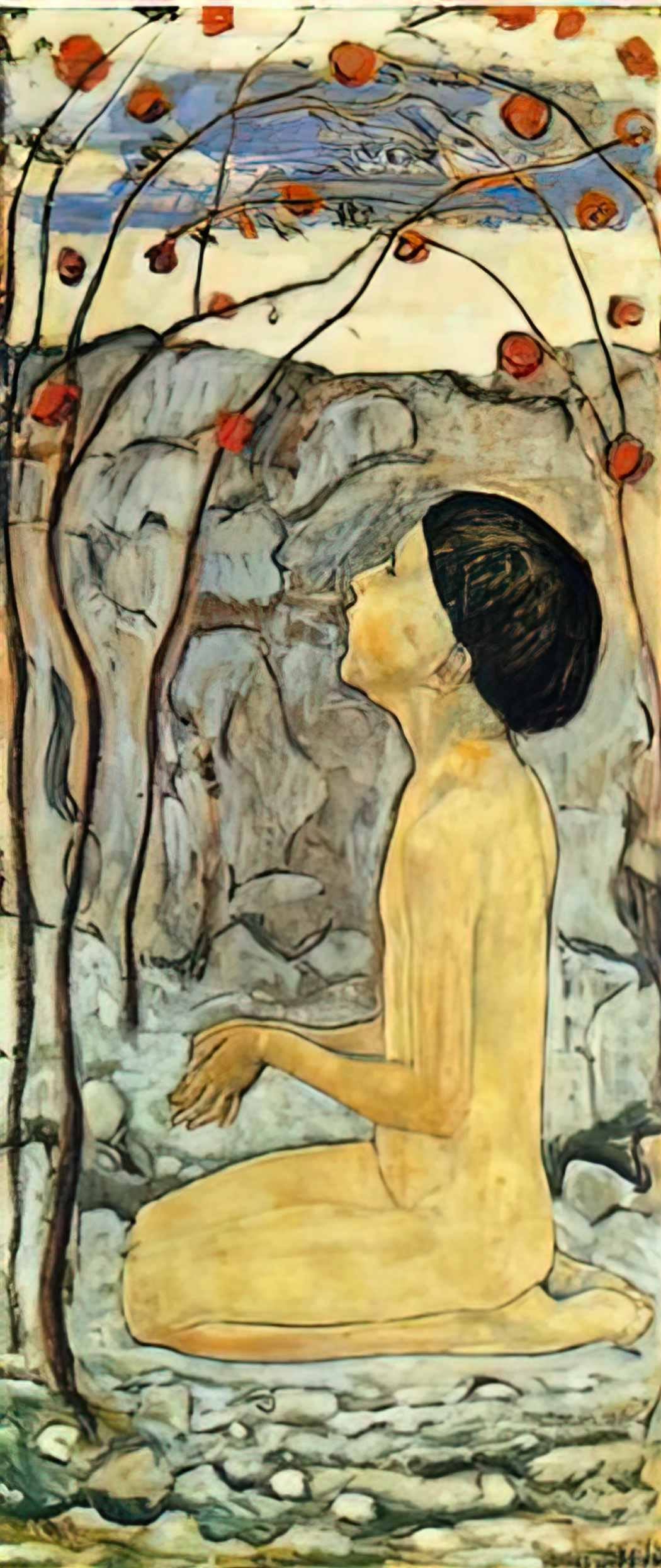 Ferdinand Hodler adoration Art A4 Photo Print