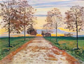 Ferdinand Hodler autumn evening 1892 Art A4 Photo Print UK
