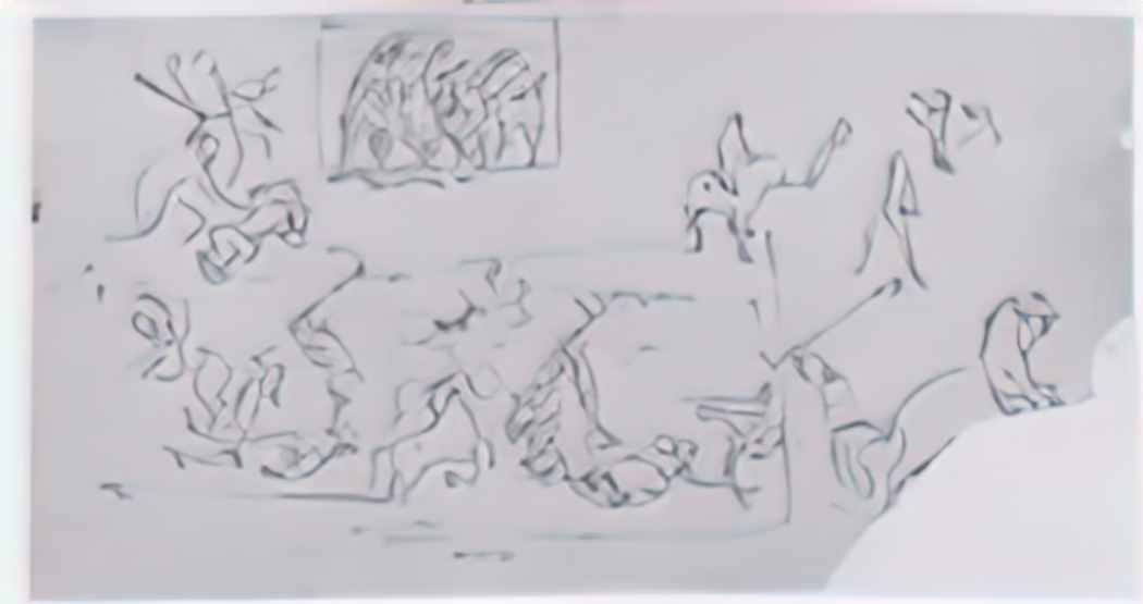 Ferdinand Hodler battle scenes Art A4 Photo Print UK