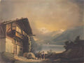 Ferdinand Hodler charlet in hilterfingen 1871 Art A4 Photo Print UK