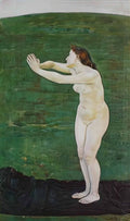 Ferdinand Hodler communication with the infinite 1892 Art A4 Photo Print