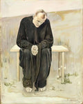 Ferdinand Hodler disillusioned one Art A4 Photo Print