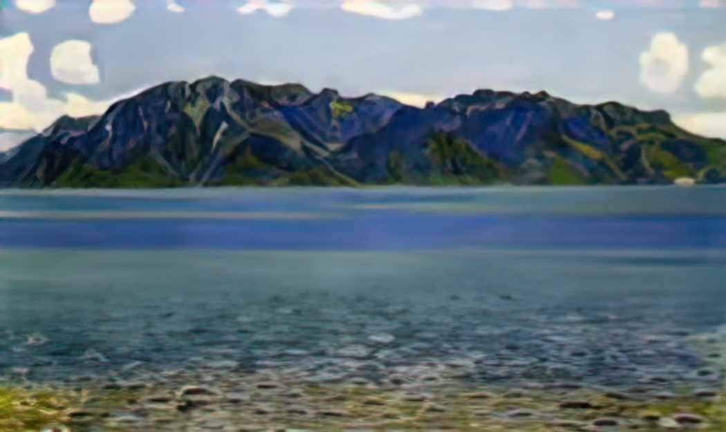 Ferdinand Hodler grammont Art A4 Photo Print