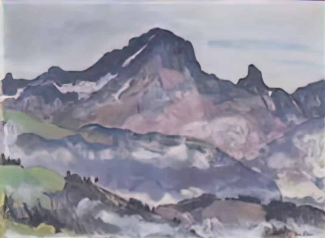 Ferdinand Hodler grand muveran 1912 2 Art A4 Photo Print UK