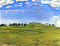 Ferdinand Hodler hilly landscape with ravens in the bernese oberland Art A4 Photo Print