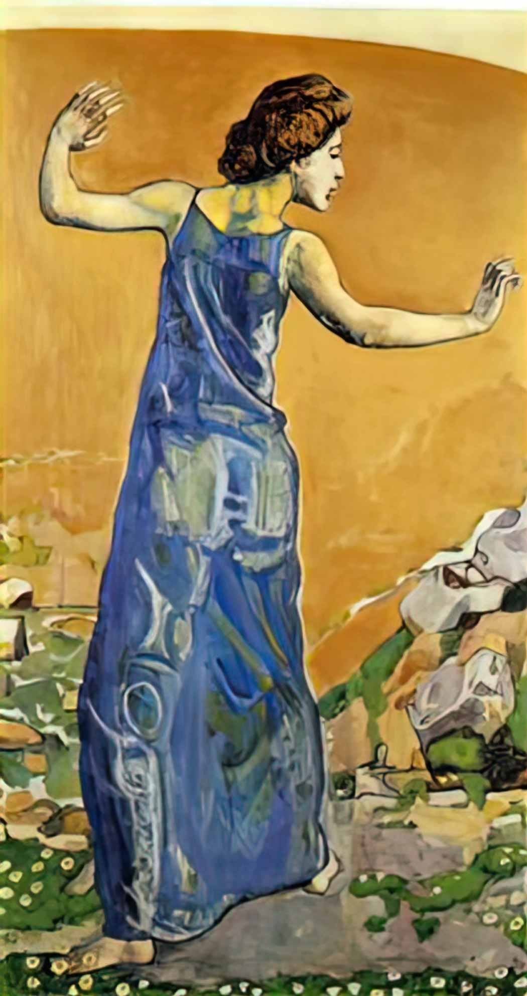 Ferdinand Hodler joyous woman Art A4 Photo Print