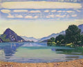 Ferdinand Hodler lake thun from lessig 1904 Art A4 Photo Print