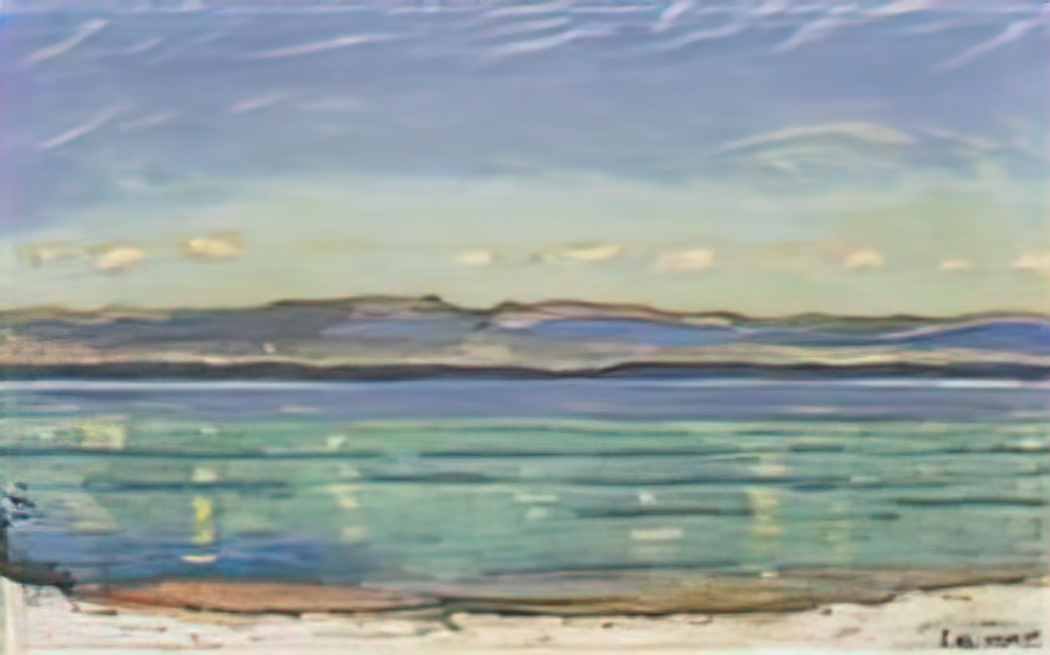 Ferdinand Hodler landscape with of rhythm 1908 Art A4 Photo Print