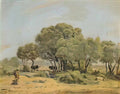 Ferdinand Hodler olive trees in spain 1878 Art A4 Photo Print