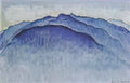 Ferdinand Hodler peaks in the morning 1915 Art A4 Photo Print
