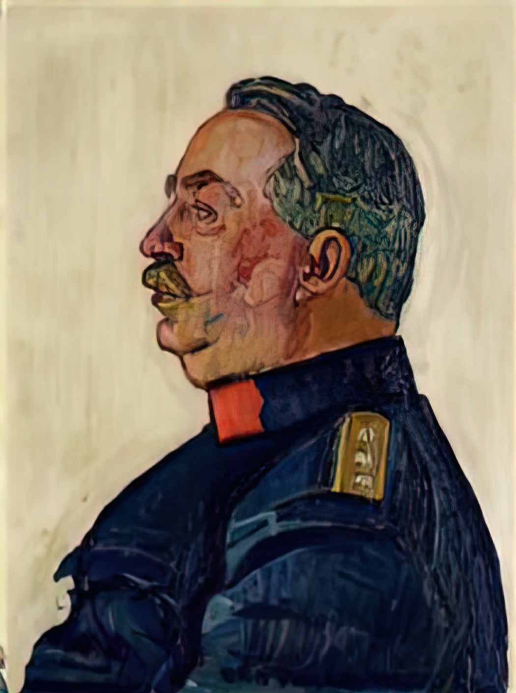 Ferdinand Hodler portrait of general ulrich wille 1915 Art A4 Photo Print UK
