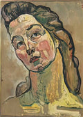 Ferdinand Hodler portrait study to look into the infinity 1916 Art A4 Photo Print UK